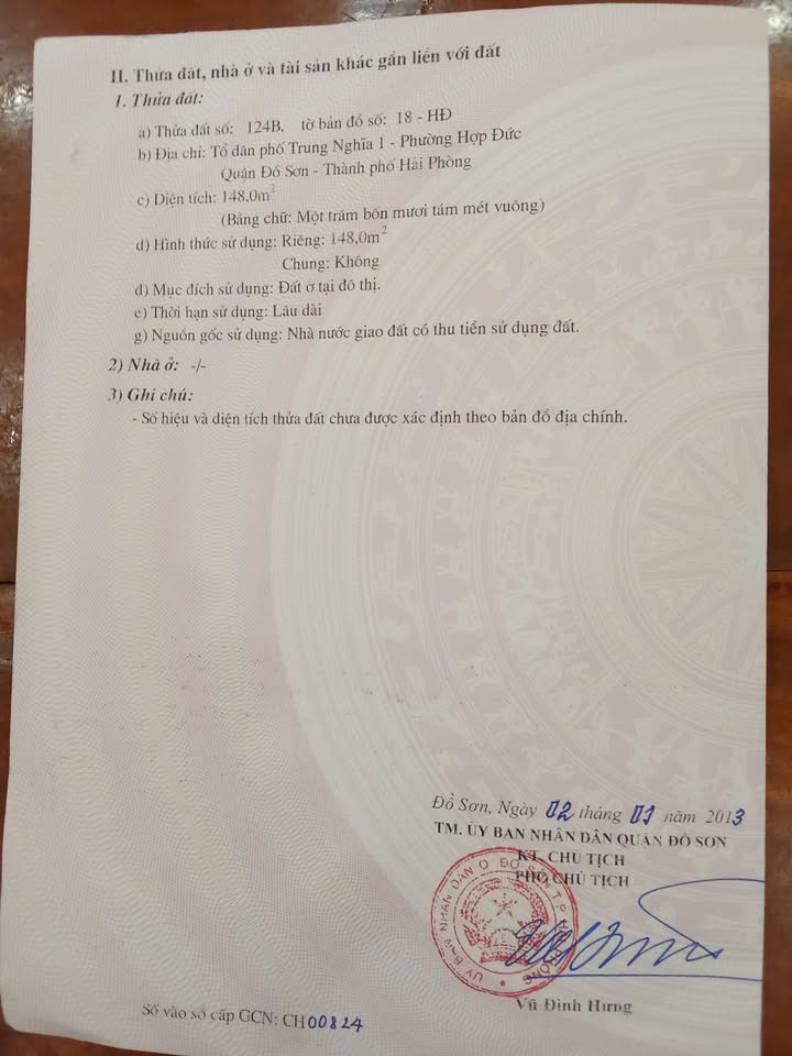 Lô đất 148m² tại Đường Trung Nghĩa, Nam Đồ Sơn - Giá chỉ 3.146 tỷ VND!