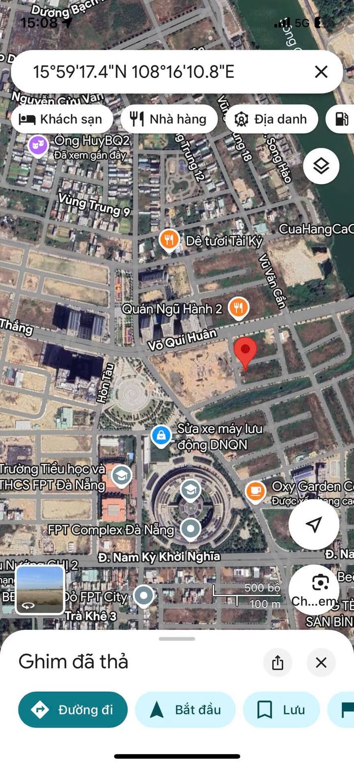 Đất nền Khu đô thị FPT Đà Nẵng 108m² giá 7.35 tỷ - Cơ hội đầu tư hấp dẫn!