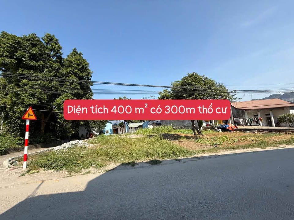 Lô đất Liên Sơn, Lương Sơn 400m² giá 3 tỷ - Đường ô tô tránh thoải mái!