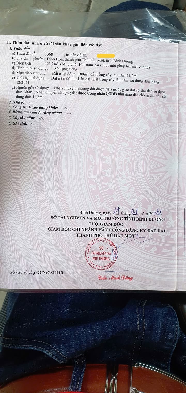 Nhà Định Hòa, Thủ Dầu Một 221m² giá 3.85 tỷ - Đầu tư sinh lời ngay!