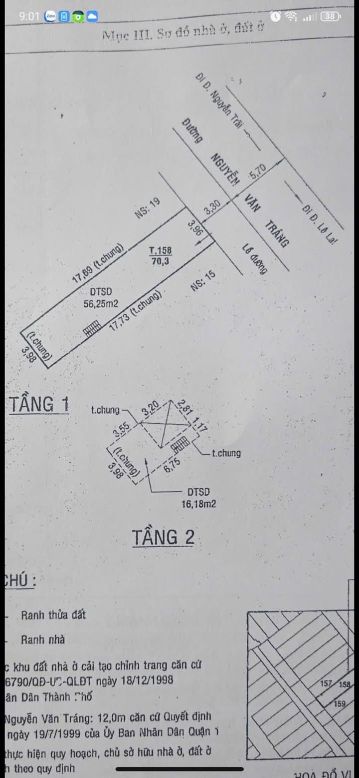 Bán nhà mặt tiền đường Nguyễn Văn Tráng, Q1, 72m², chỉ 35 tỷ - Sổ đỏ chính chủ!