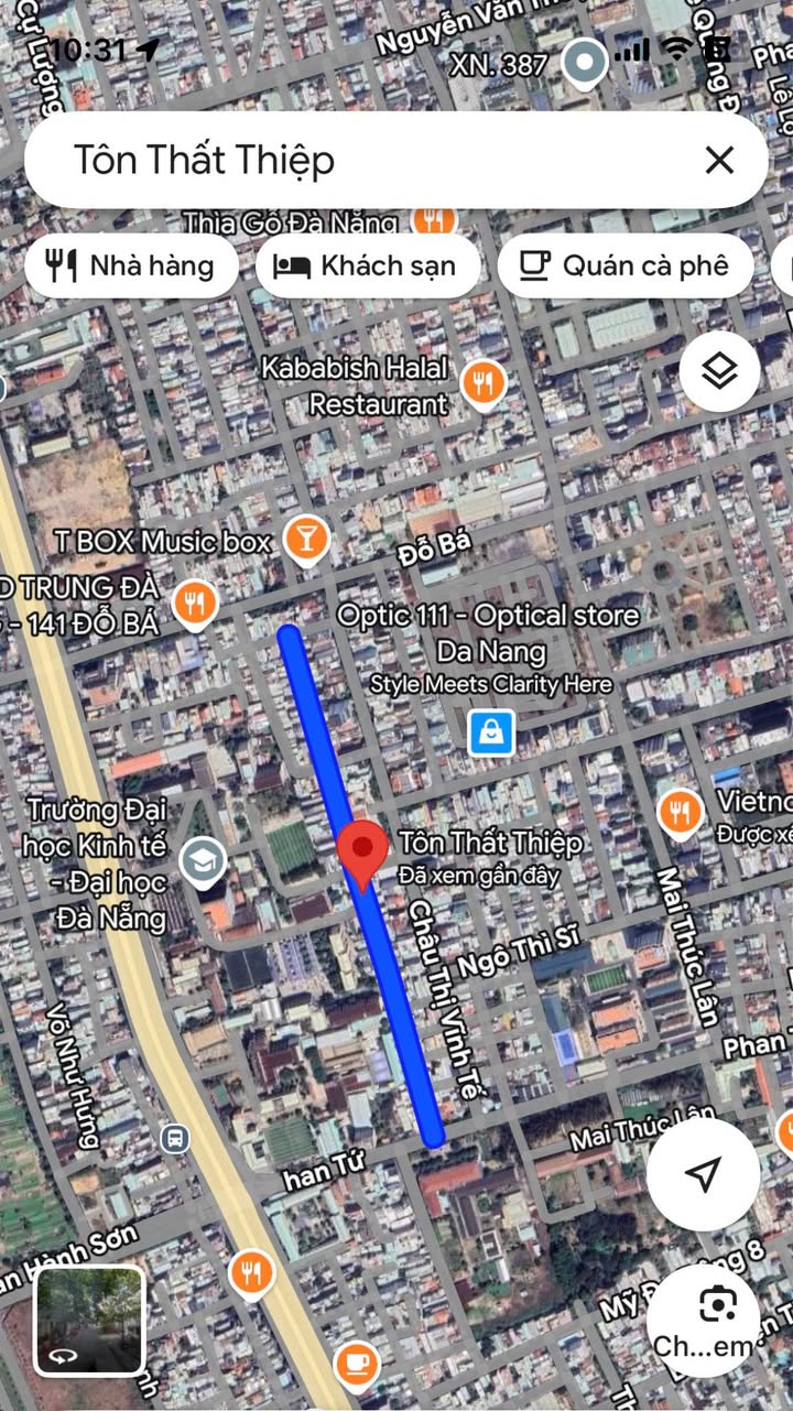 Đất mặt tiền Tôn Thất Thiệp, Mỹ An 73m² giá thỏa thuận - Vị trí đắc địa đầu tư sinh lời!