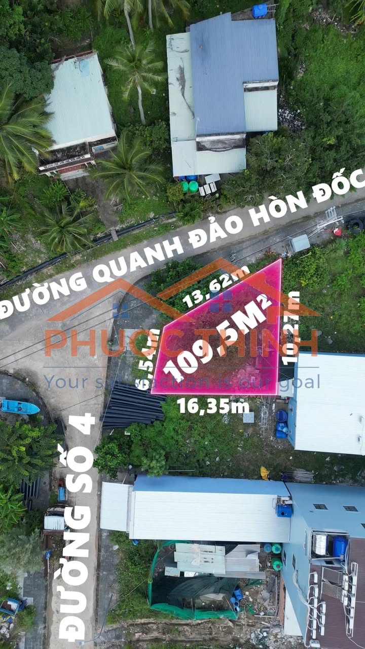 Đất nền Hòn Tre 109,5m² giá 1.55 tỷ - Cơ hội đầu tư hấp dẫn!