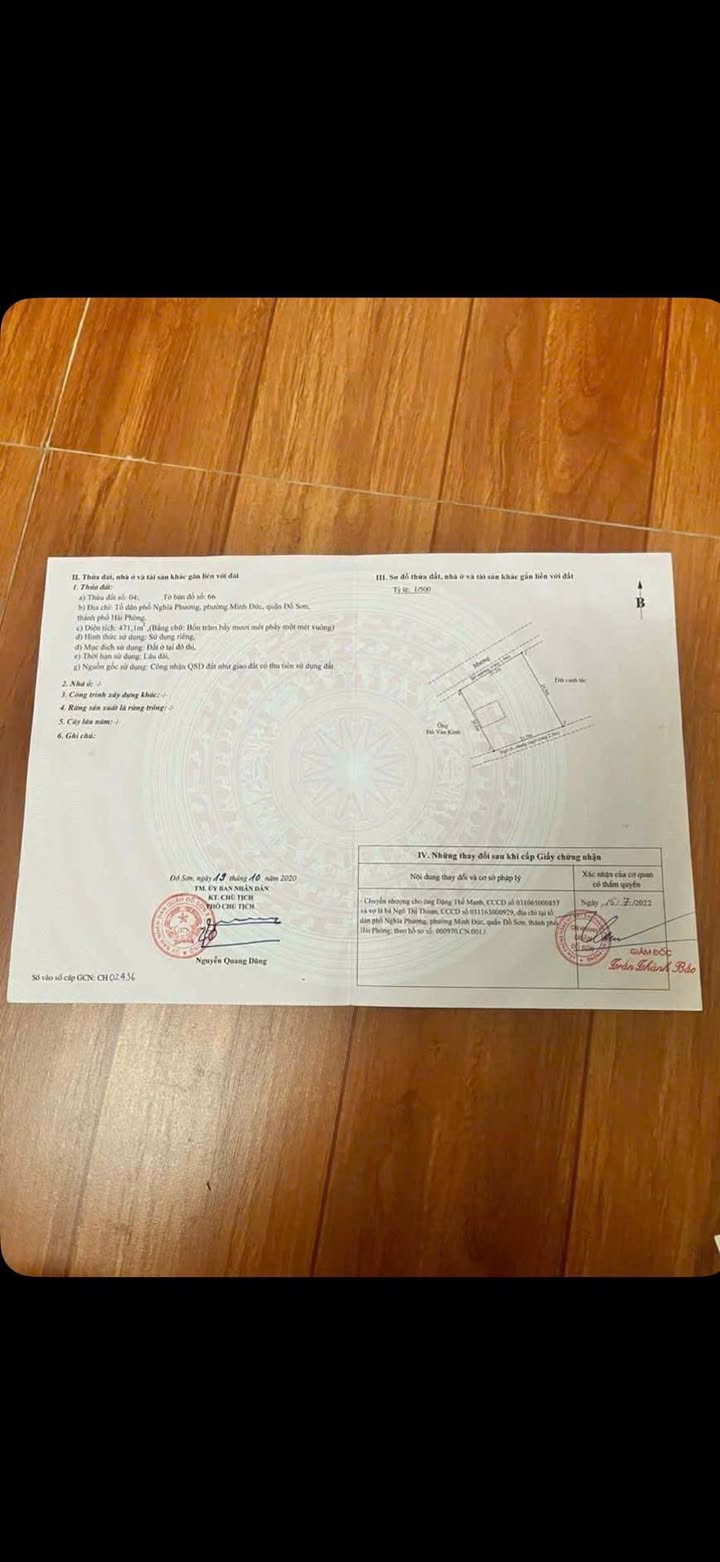 Đất ven biển Đồ Sơn Hải Phòng 4604m² - Cơ hội đầu tư tuyệt vời!