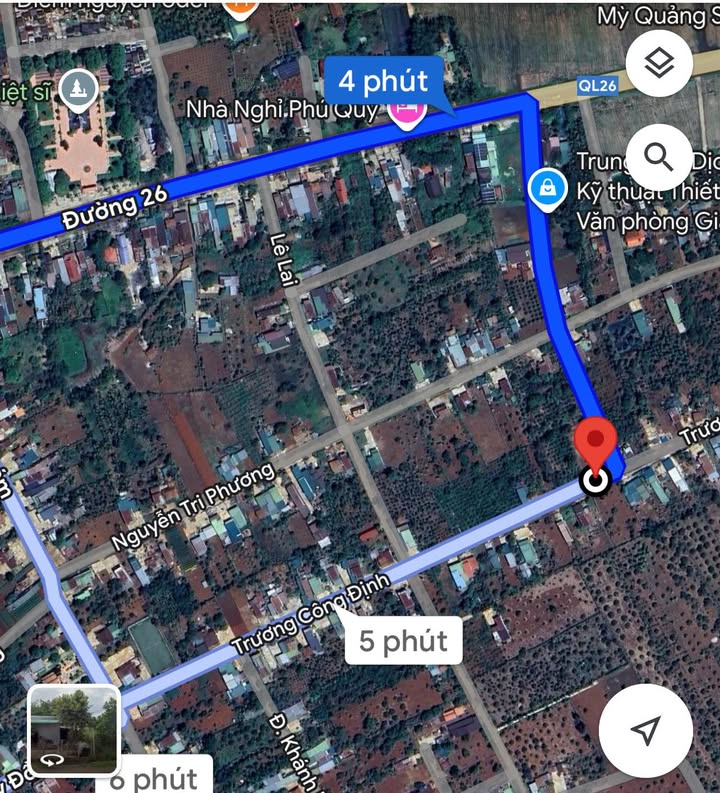 Đất nền đường Trương Công Định, Phước An, 175m² - Giá chỉ 199 triệu!