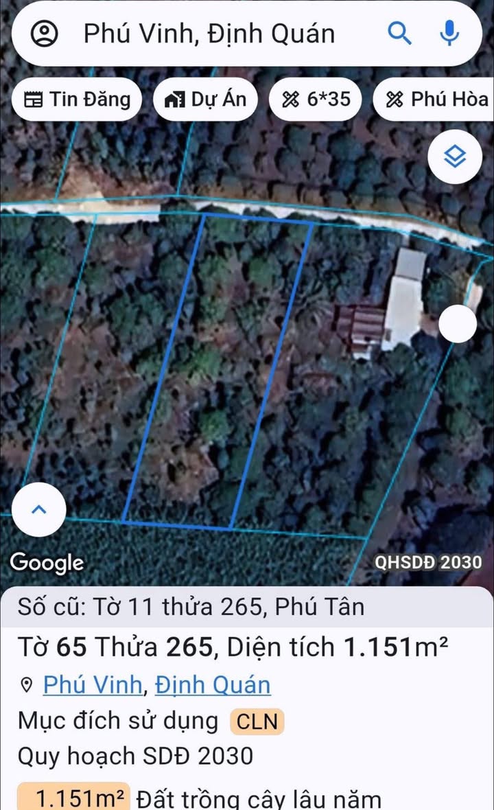 Nhà cấp 4 tại xã Phú Vinh, Đồng Nai 1000m² giá 800 triệu - Cơ hội đầu tư tuyệt vời!