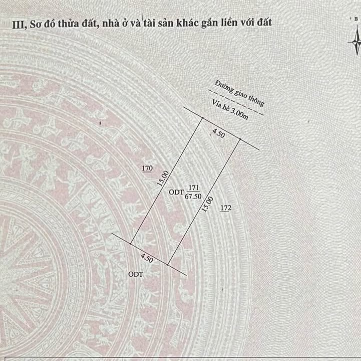 Đất nền tại Khu đô thị Tân Phú Hưng Hải Dương 67.5m² giá 3.3 tỷ - Sổ đỏ chính chủ!