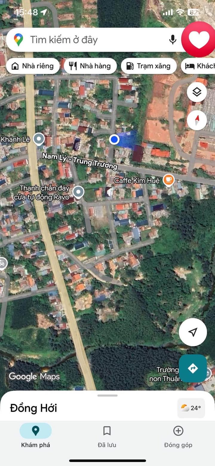 Đất nền Đồng Hới 174m² giá chỉ 500 triệu - Vị trí đắc địa gần đường lớn!