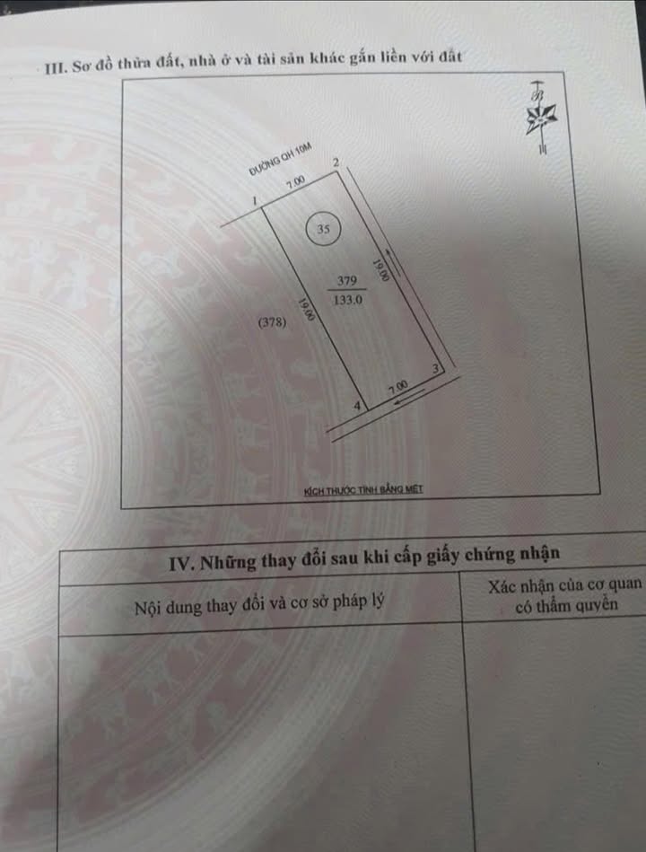 Đất nền đẹp tại P. Đông Vĩnh TP Vinh 133m² giá 4.5 tỷ - Đầu tư sinh lời ngay!