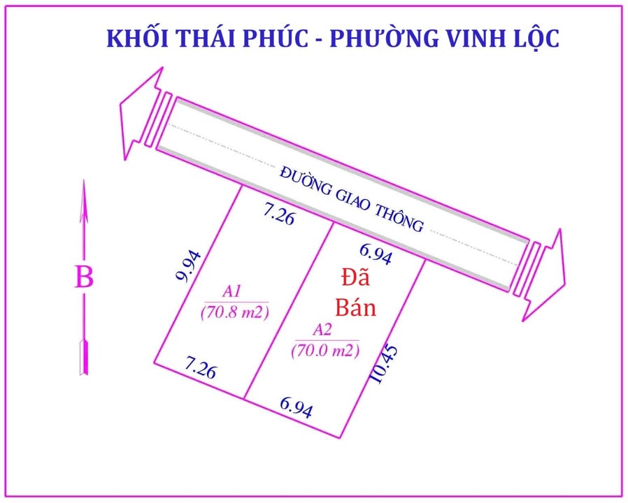 Đất nền Nghi Thái 70m² và 100m² giá chỉ từ 1.2 tỷ - Cơ hội đầu tư tuyệt vời!