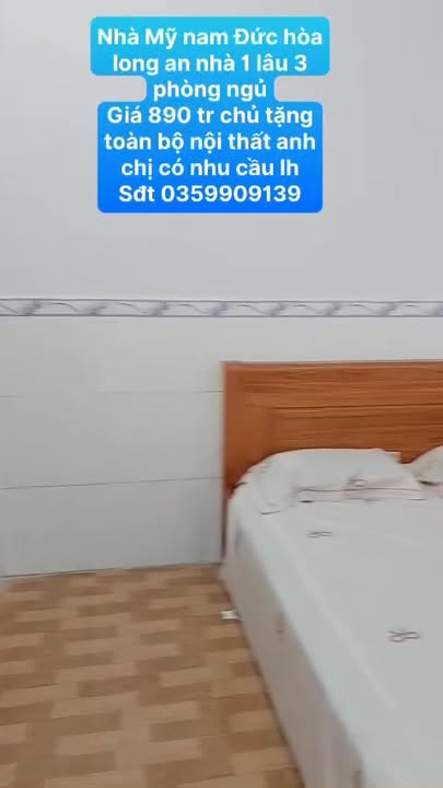 Nhà riêng ấp Mới 1, Mỹ Hạnh Nam 60m² giá 880 triệu - Nhà mới vào ở ngay!