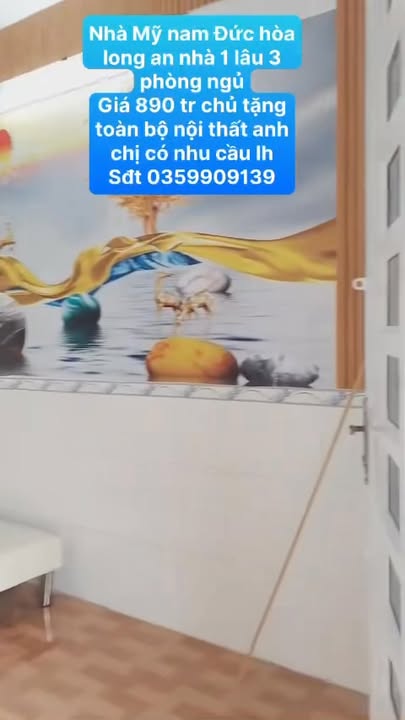 Nhà riêng 60m² tại ấp Mới 1, Mỹ Hạnh Nam giá 880 triệu - Nhà mới vào ở ngay!