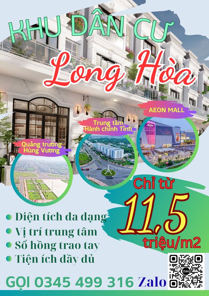 Đất nền Long Hòa Gò Công 65m² giá chỉ 800 triệu - Cơ hội đầu tư vàng!