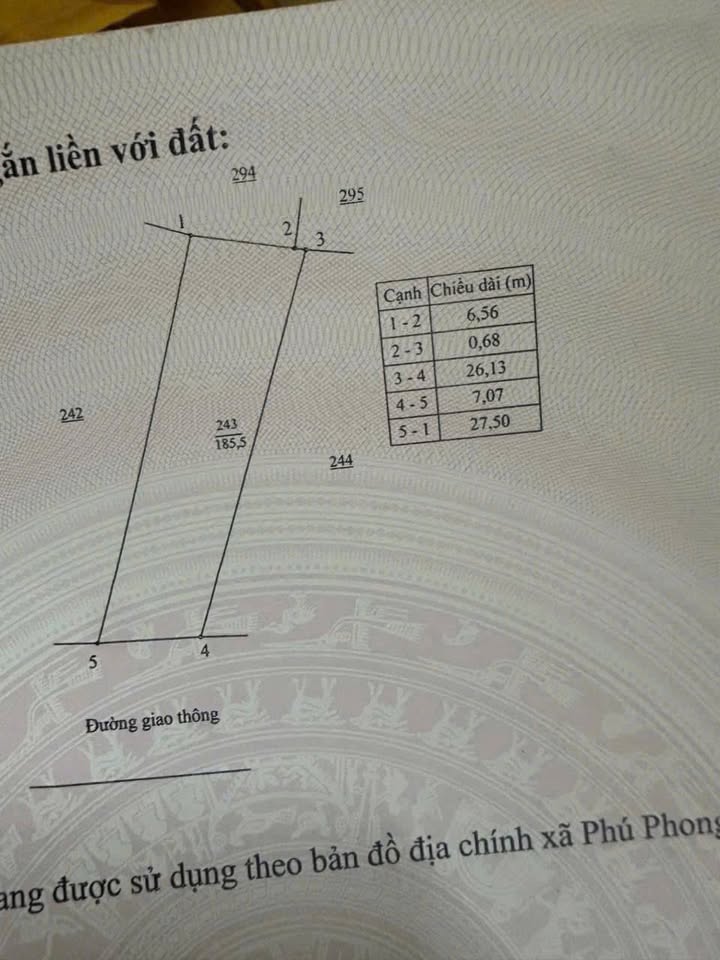 Đất nền Xóm 2, Phú Phong, Hương Khê 189m² giá 1 tỷ - Vị trí đắc địa, tiện ích xung quanh phong phú!