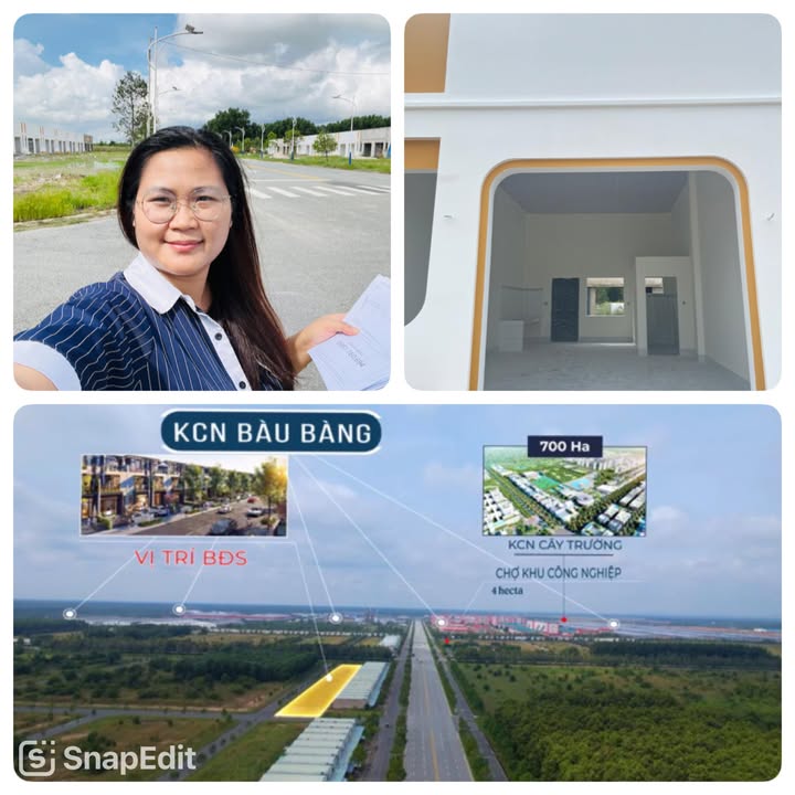 Dãy trọ Bàu Bàng 120m² giá chỉ 1 tỷ - Đầu tư sinh lời tuyệt vời!