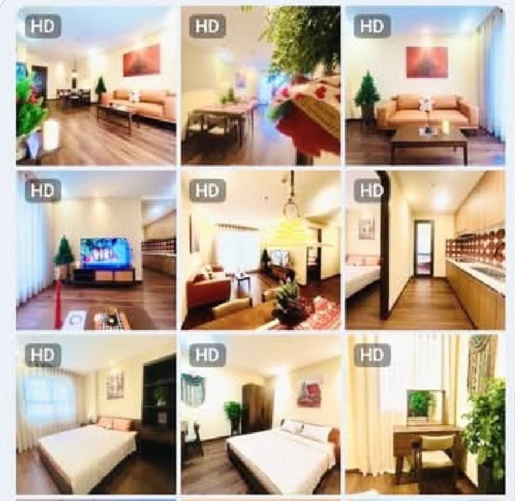 Chung cư VCN Phước Hải CT2 Nha Trang 2 phòng ngủ giá 16 triệu - Full nội thất sang trọng!