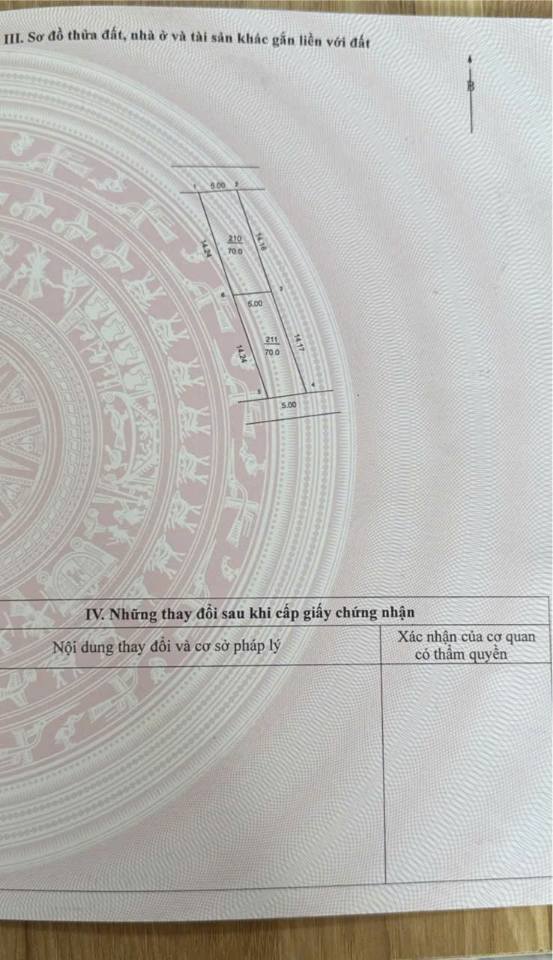 Lô đất thổ cư 70m² tại Hương Đình, Sóc Sơn - Cơ hội vàng đầu tư!