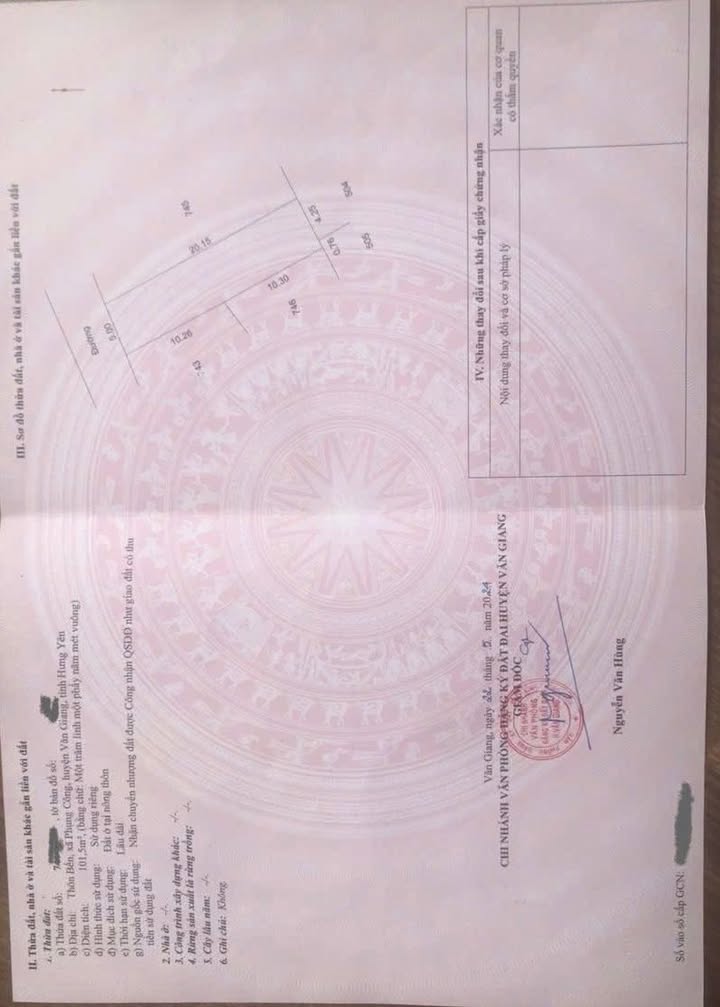 Đất kinh doanh tại thôn Bến, Phụng Công, Văn Giang, 101m², giá 9 tỷ - Đầu tư sinh lời cao!