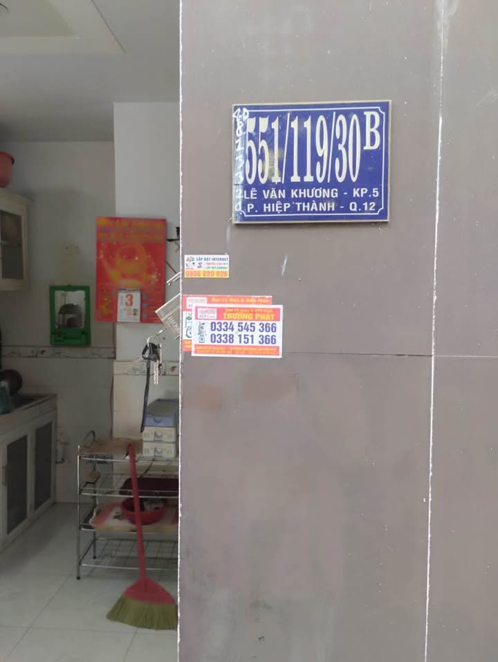 Nhà chính chủ Hiệp Thành, Q12, 12m² giá 525 triệu - Cơ hội đầu tư sinh lời!