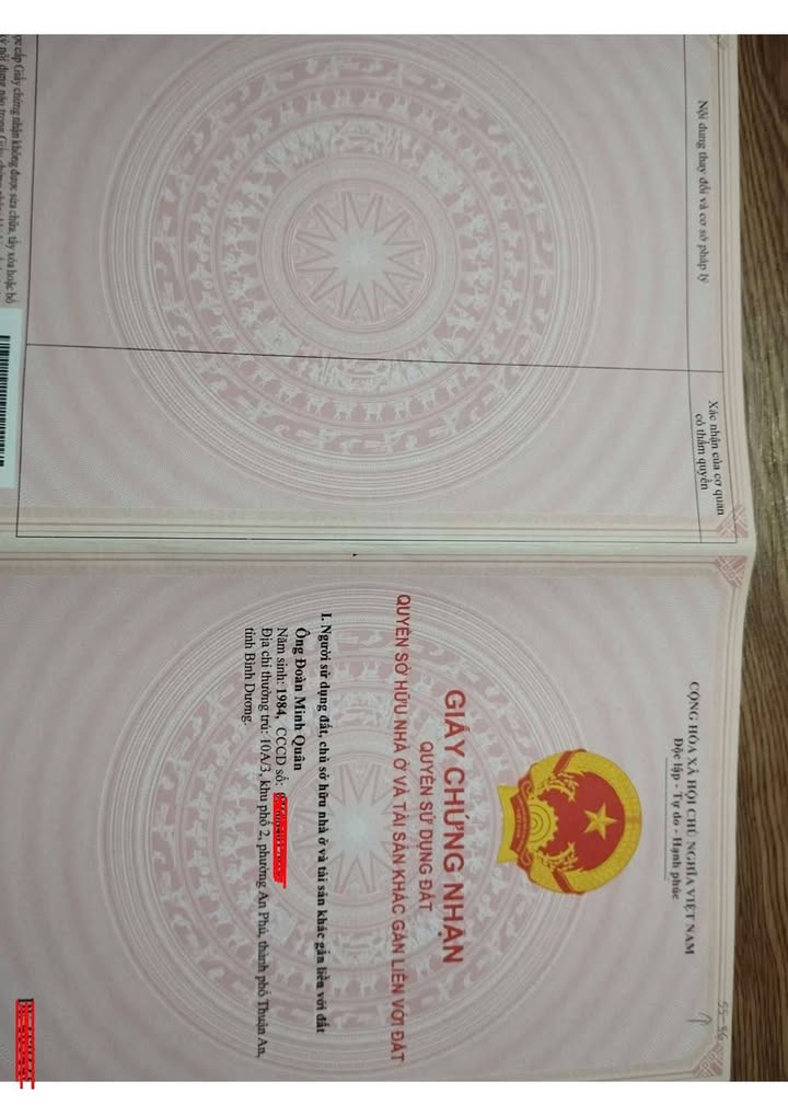 Đất nền KDC Tuấn Điền Phát Tân Uyên 72m² giá 1.5 tỷ - Pháp lý rõ ràng, sổ đỏ chính chủ!