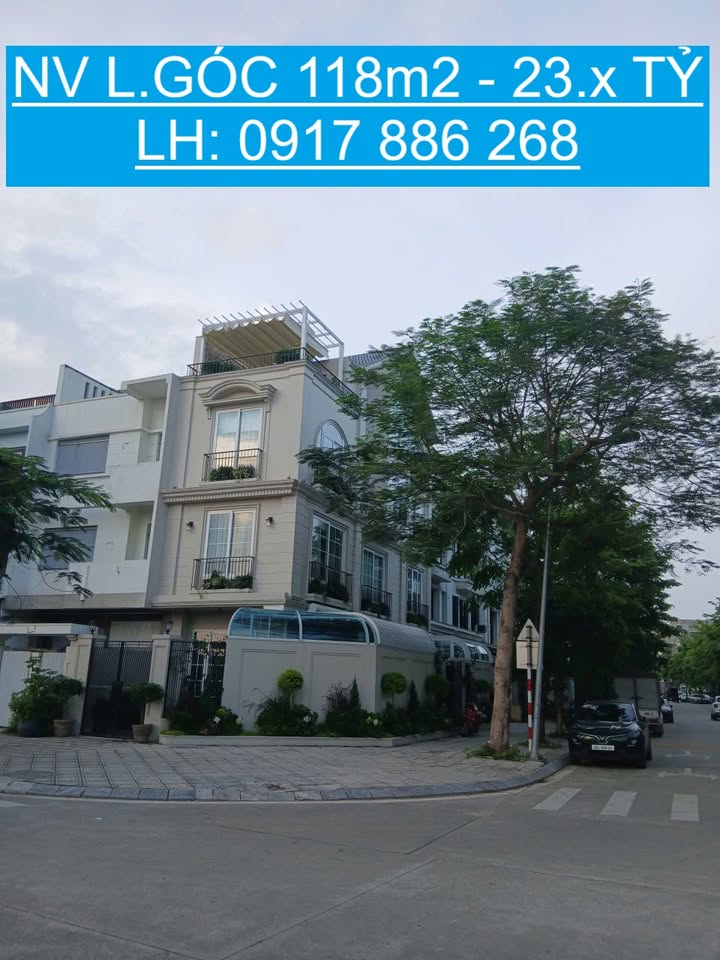 Nhà vườn lô góc Geleximco An Khánh 118m² giá 23 tỷ - Không gian sống lý tưởng!
