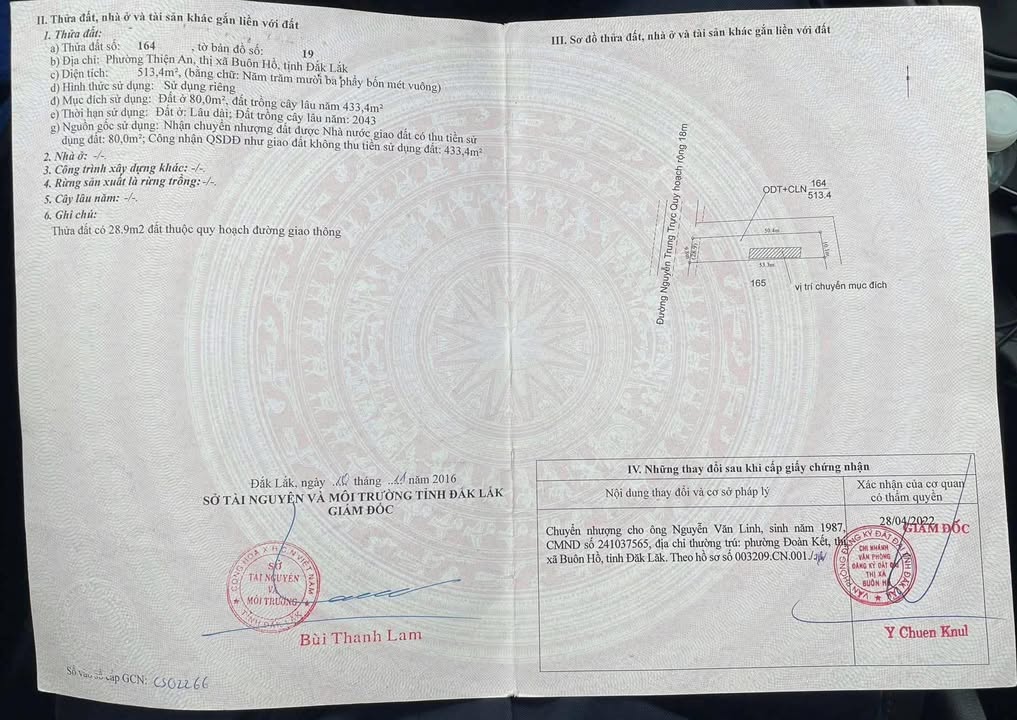 Đất nền Buôn Hồ 630m² giá chỉ 4xx triệu - Cơ hội đầu tư sinh lời!