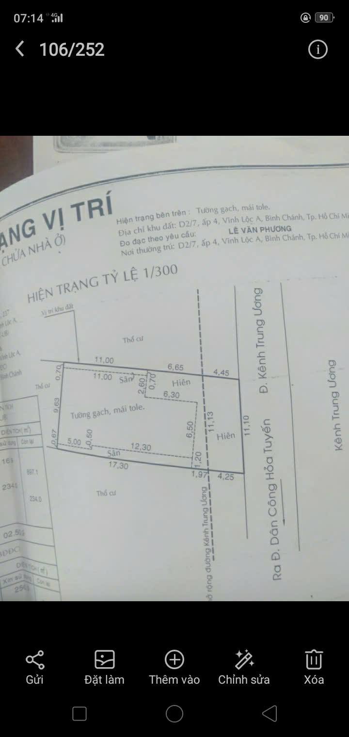 Nhà FrontHouse đường Nữ Dân Công, Bình Chánh 286m² giá 7 tỷ - Mặt tiền kinh doanh sầm uất!