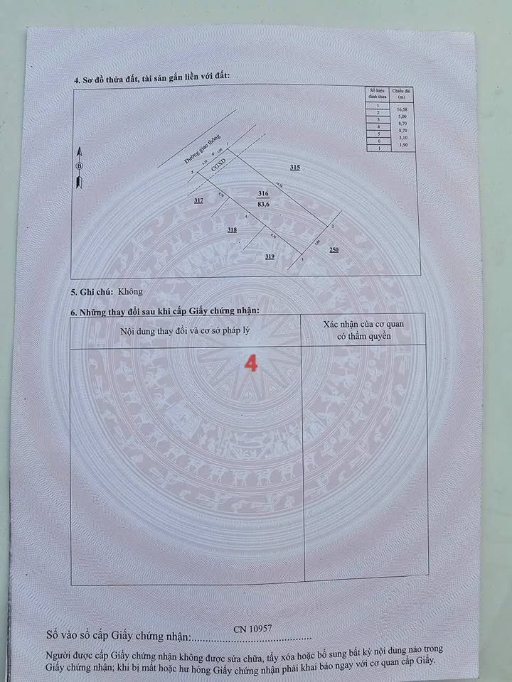 Đất nền mặt tiền khu Cửa Miếu, Cẩm Khê, Phú Thọ - Diện tích 80m², giá chỉ 300 triệu!