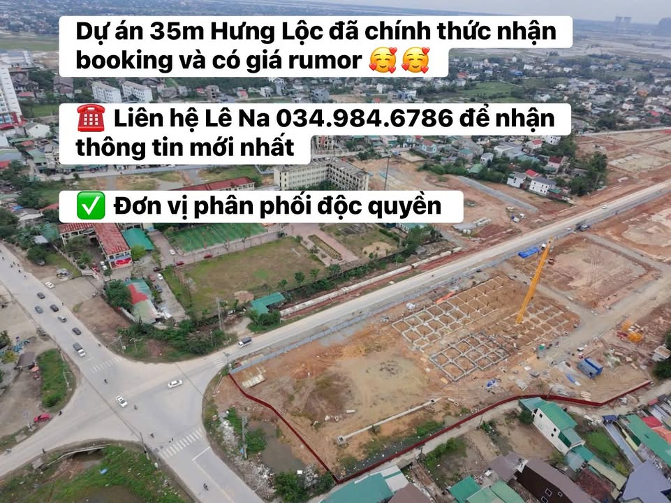 Townhouse Khu đô thị 35m Hưng Lộc 77m² giá 3 tỷ - Tiềm năng đầu tư vượt trội!