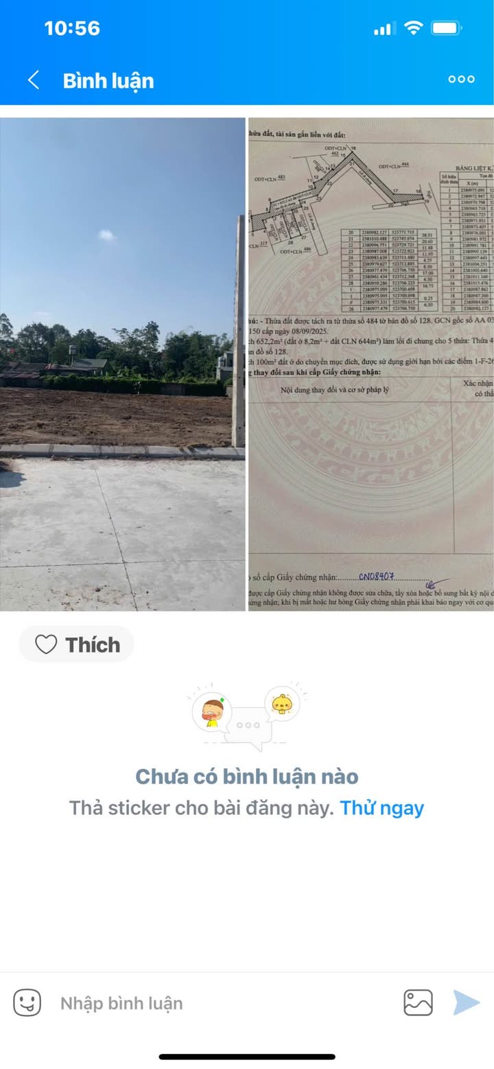 Đất nền Khu 8 Hải Hòa 110,5m² giá chỉ 1 tỷ - Vị trí trung tâm thuận lợi!