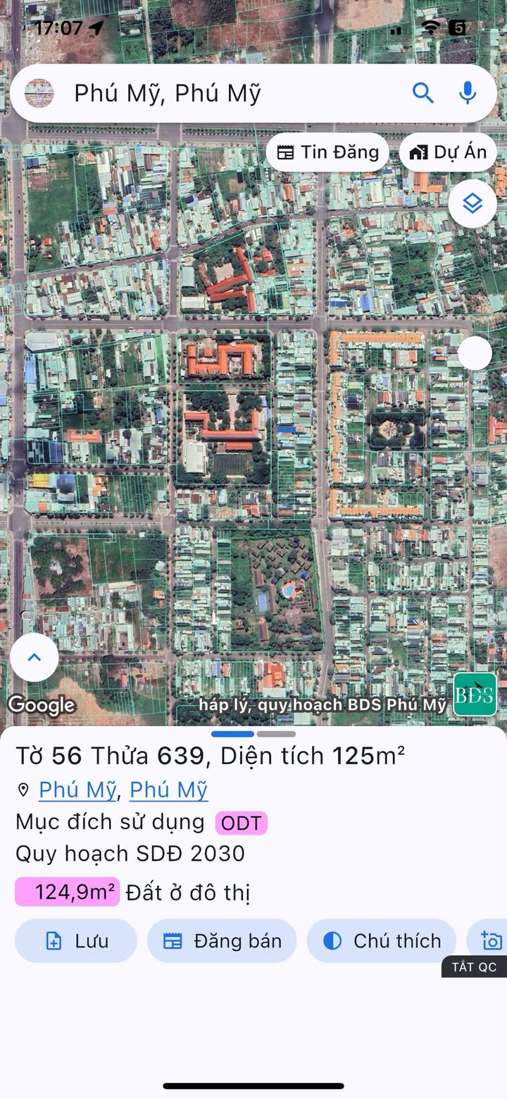 Đất nền TDC Vạn Hạnh Phú Mỹ 125m² giá 29 tỷ - Kinh doanh thuận lợi!
