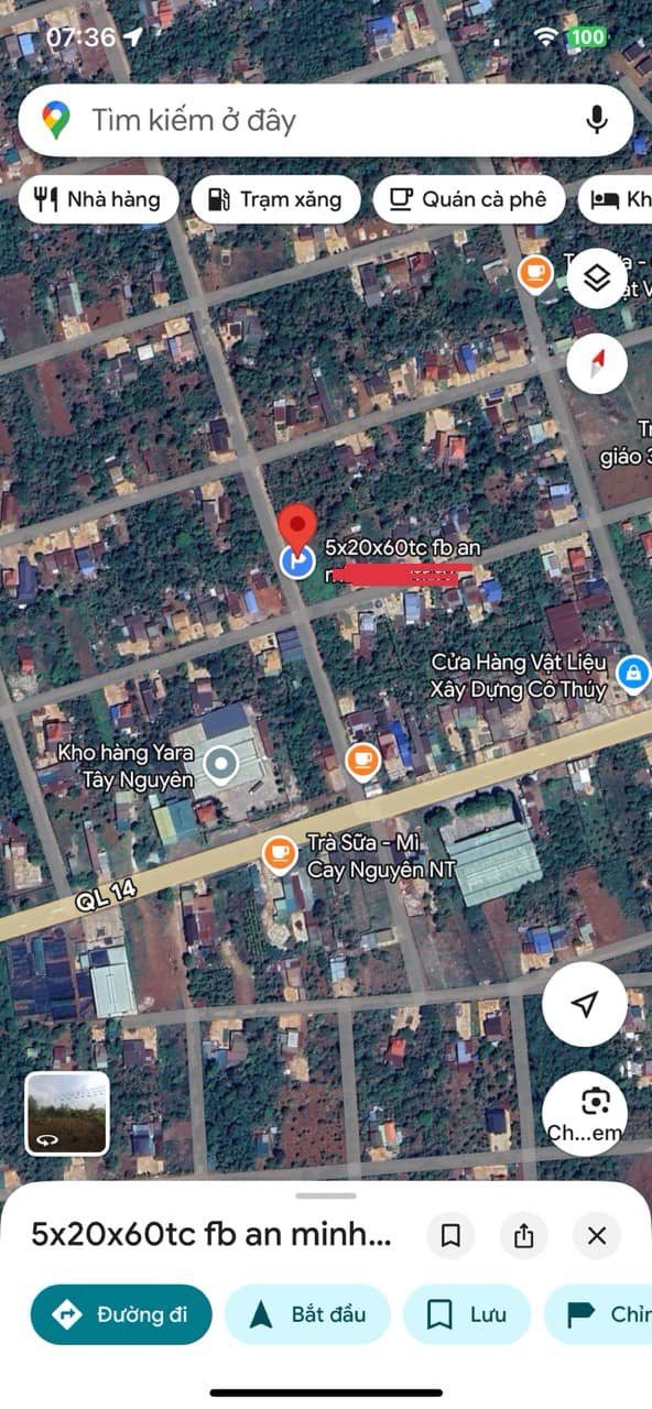 Đất nền Cuôr Đăng, Cư M'gar 100m² giá 595 triệu - Mặt tiền bê tông, giao thông thuận lợi!