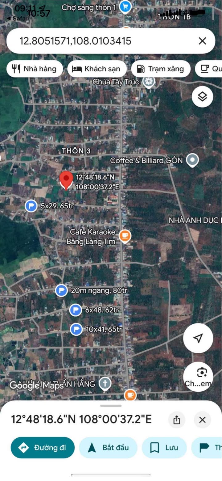 Đất nền Cư M'gar Đắk Lắk 1305m² giá thỏa thuận - Sổ hồng chính chủ, vị trí đắc địa!