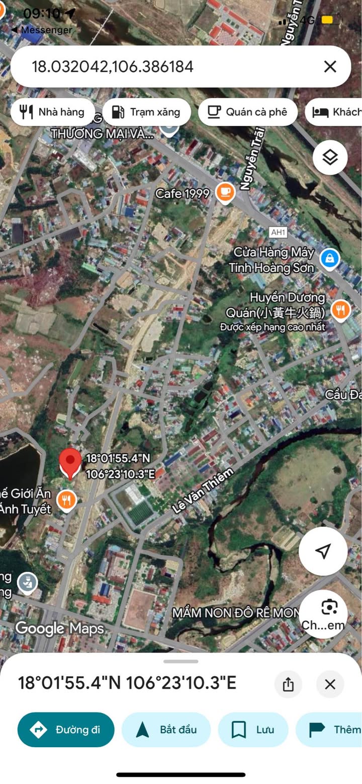 Đất thổ cư Kỳ Long, Kỳ Anh 250m² - Mặt đường 60m, thuận tiện kinh doanh!