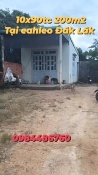 Đất thổ cư QL14, Ea H'leo, 200m² - Mua là dọn vào ở ngay!