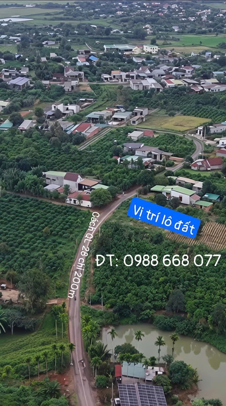 Đất thổ cư xã Nam Đà, huyện Krông Nô 825m² giá 999 triệu - Đầu tư sinh lời ngay!