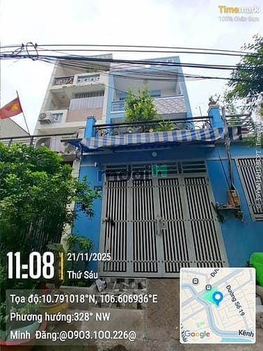 Nhà 3 Tầng BTCT Chắc Chắn Đường Số 19, Bình Hưng Hòa A - Giá chỉ 4.949 Tỷ!