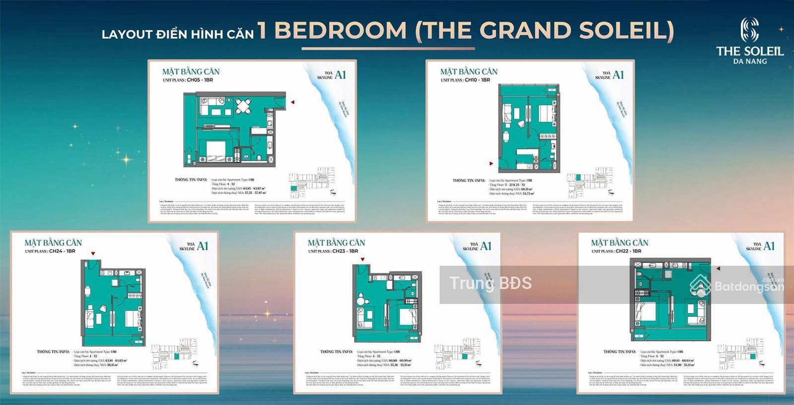Căn hộ The Soleil Đà Nẵng 27m² giá chỉ 1 tỷ - Sở hữu ngay chốn an cư bên bãi biển Mỹ Khê!