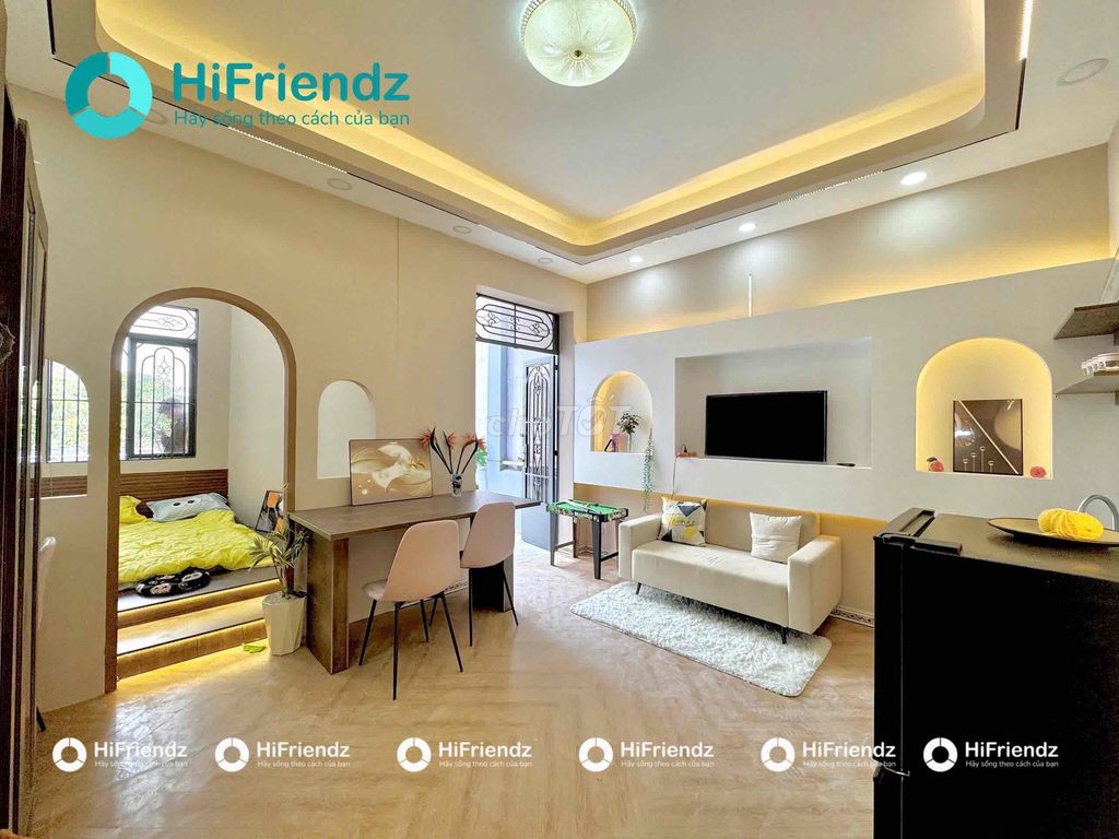 Căn hộ dịch vụ Gò Công 40m² giá 6.6 triệu - Full nội thất cao cấp mới 100%!