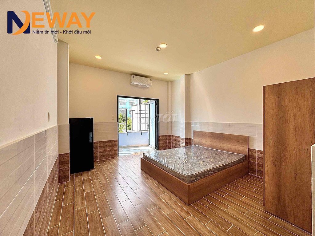 Phòng studio ban công Tân Hương 25m² giá 5.5 triệu - Mới xây full nội thất!