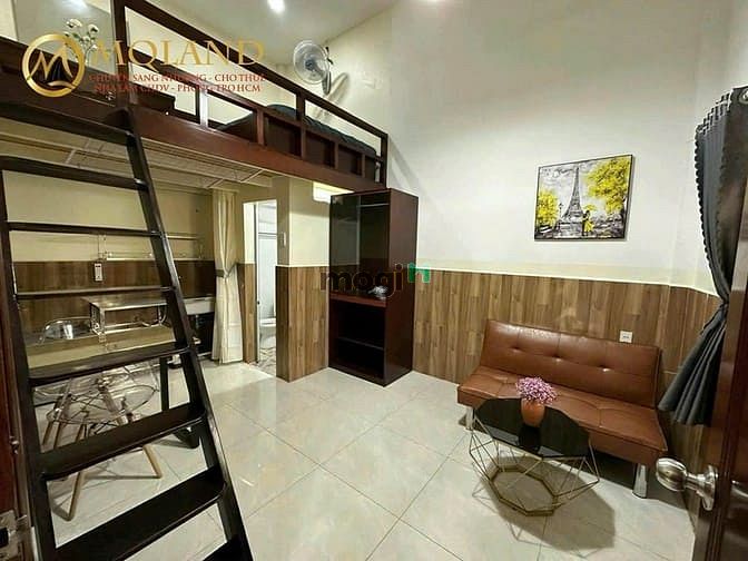 Nhà cho thuê tại Nguyễn Xí, Bình Thạnh 35m² giá 4.8 triệu - Nội thất đầy đủ, cửa sổ thoáng!