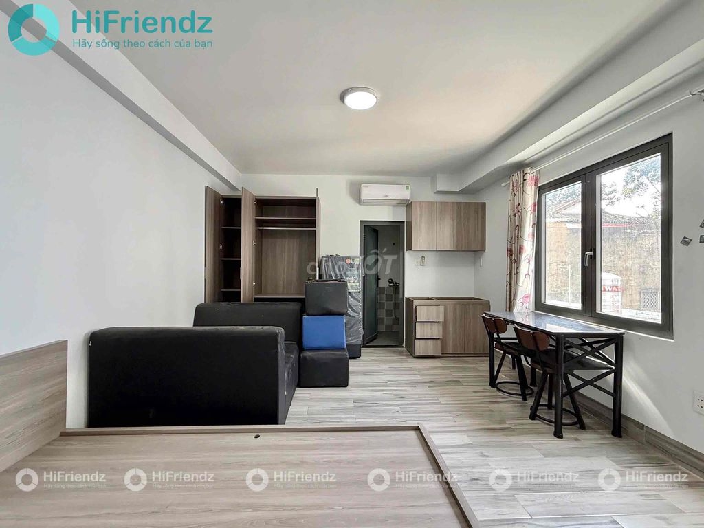 Căn hộ mini Full nội thất mới xinh 28m² giá 6.5 triệu - Sát trục đường Hồng Bàng