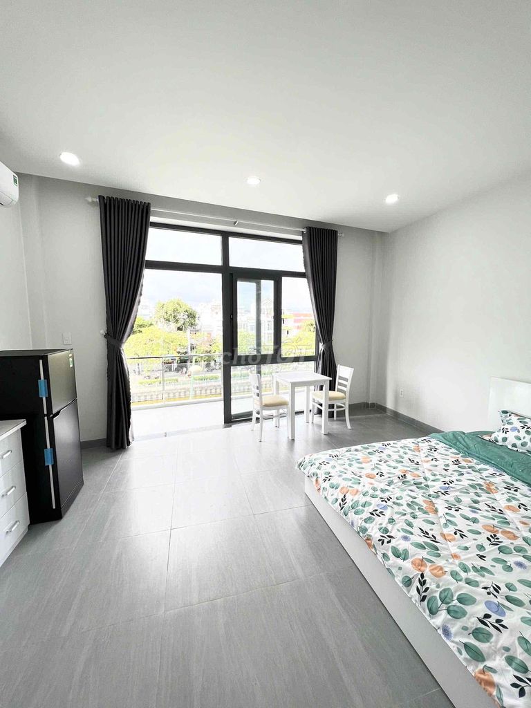 Căn hộ Studio Hoàng Sa, Quận 3 32m² giá 7.5 triệu - View sông cực chill!
