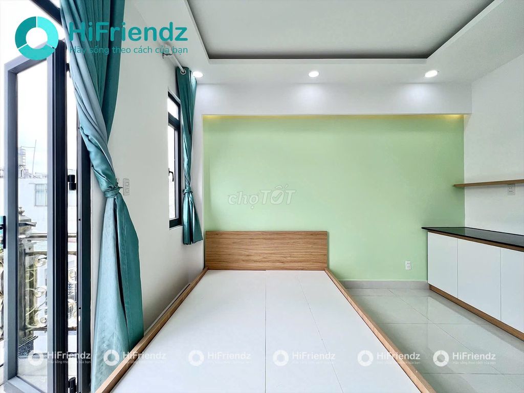 Căn hộ dịch vụ cho thuê tại Gò Vấp 35m² giá chỉ 4.6 triệu - Full nội thất mới xây!
