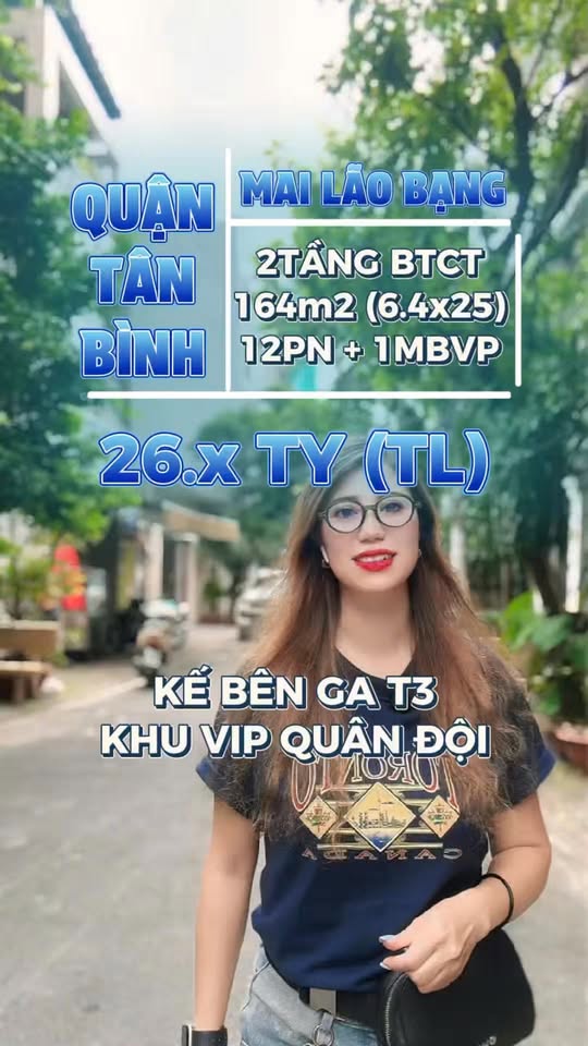 Nhà phố Tân Bình 164m² giá 26 tỷ - Đầu tư sinh lời ngay!