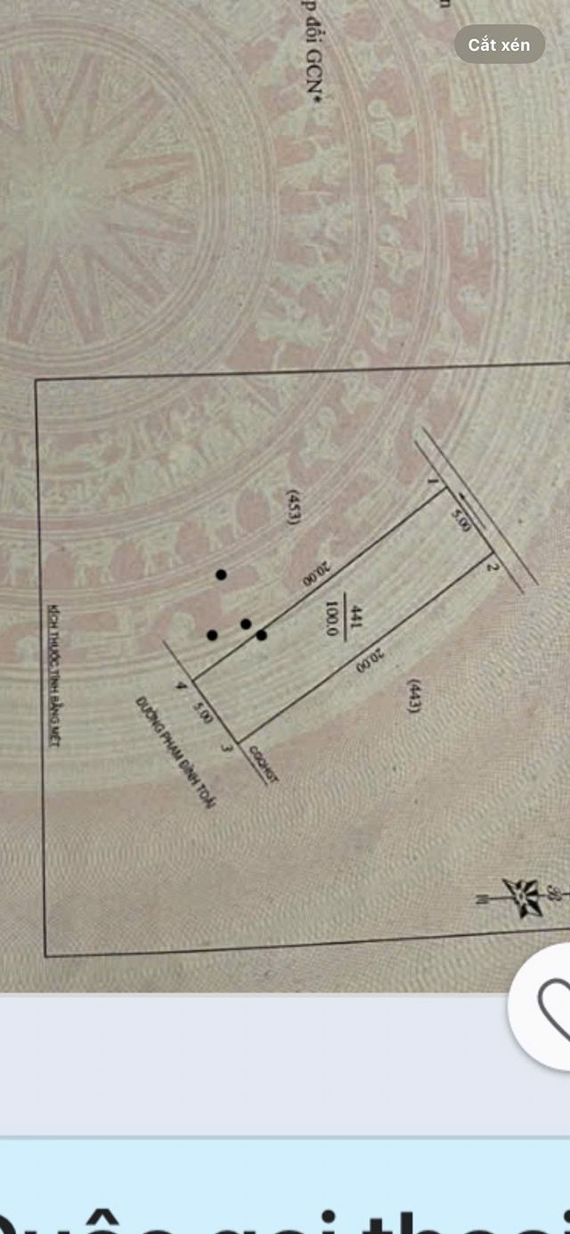 Đất kinh doanh mặt đường Phạm Đình Toái Vinh 100m² giá 15 tỷ - Cơ hội đầu tư hấp dẫn!