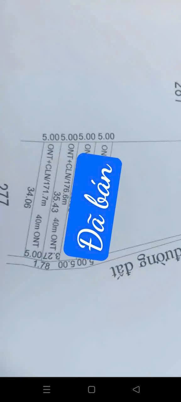 Đất nền Nhơn Bình Trà Ôn 175m² giá 100 triệu - Sổ đỏ chính chủ, khu vực tiềm năng!