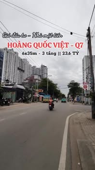Mặt tiền kinh doanh Hoàng Quốc Việt, Quận 7 - 209m² giá 23 tỷ - Đầu tư sinh lời ngay!