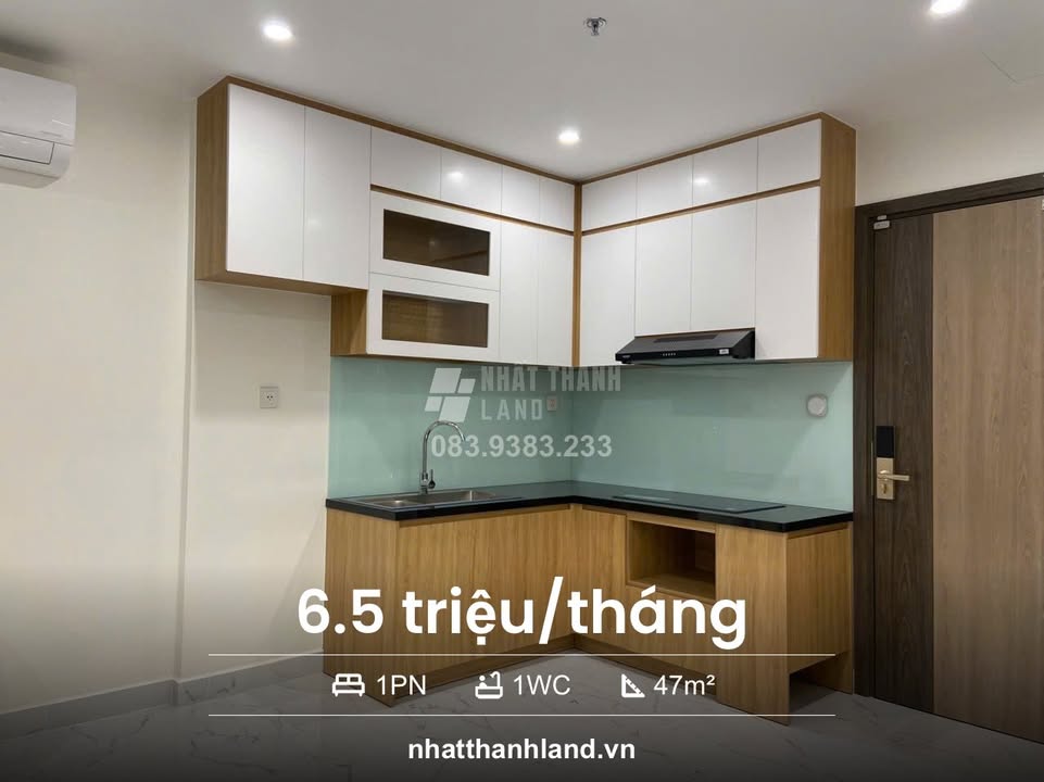 Căn hộ 1PN tại Gloryheight Thủ Đức 47m² giá 6.5 triệu - View quảng trường đẹp!