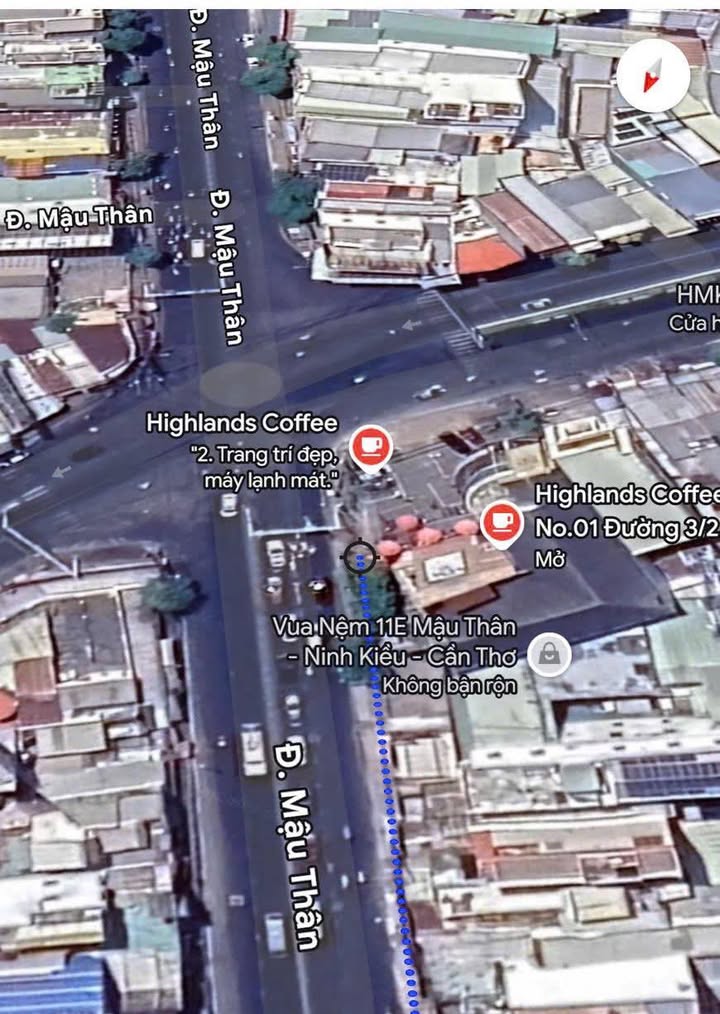 Nhà góc cho thuê Mậu Thân, Ninh Kiều 92m² - Vị trí trung tâm, kinh doanh sầm uất!